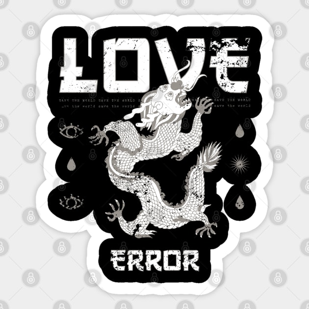 Love Error Sticker by TEENIE DESIGN